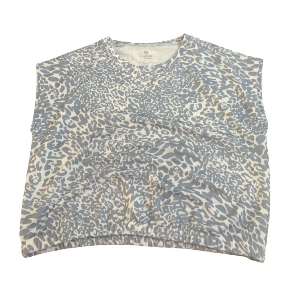 Cheetah Print Activewear Top